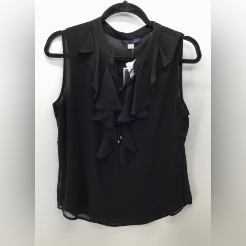tommy hilfiger frill top